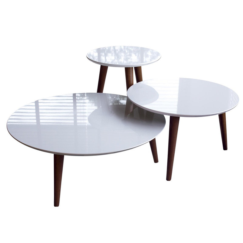 Enrique 3 Piece Coffee Table Set & Reviews AllModern